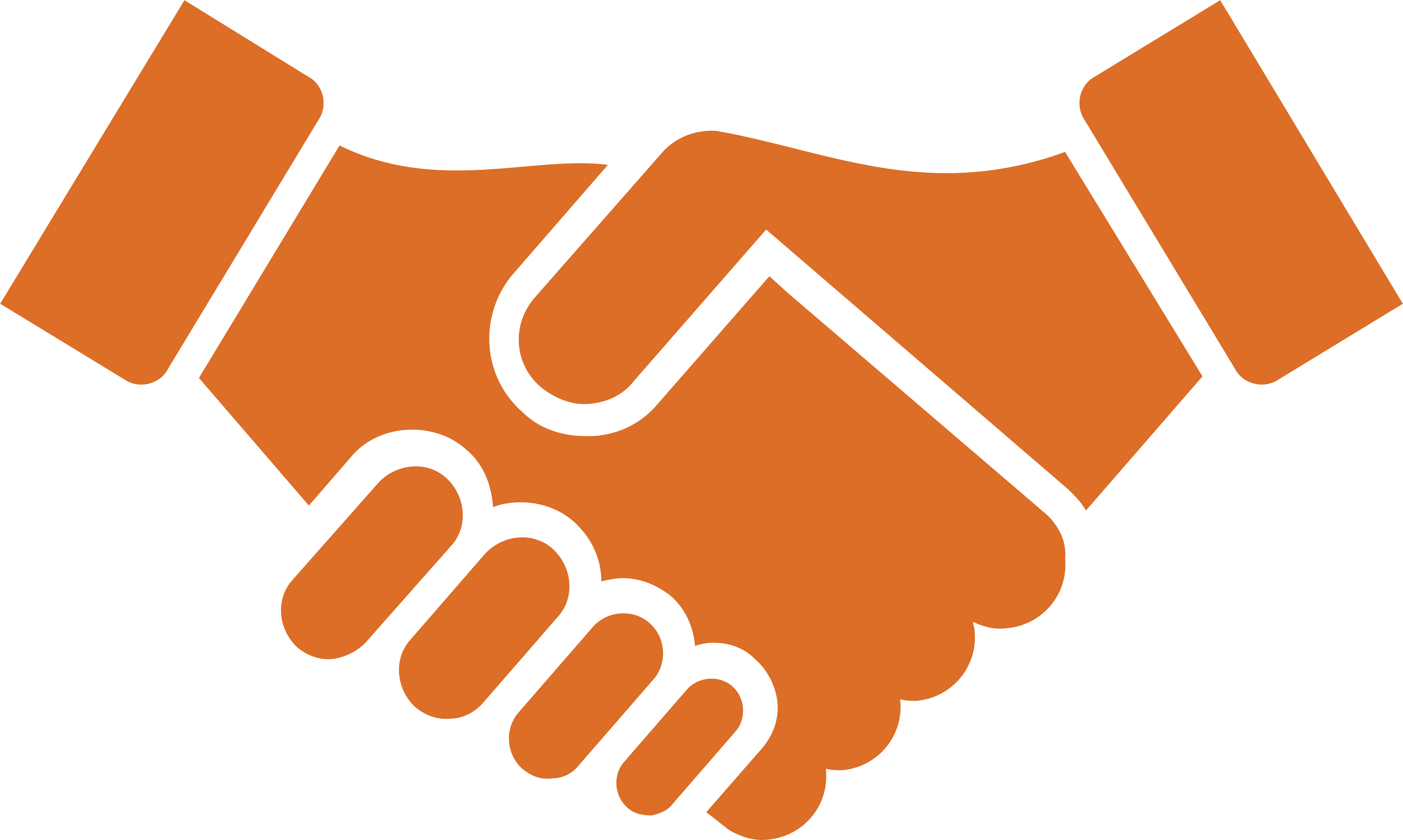 Professional Handshake Icon PNG with transparent background