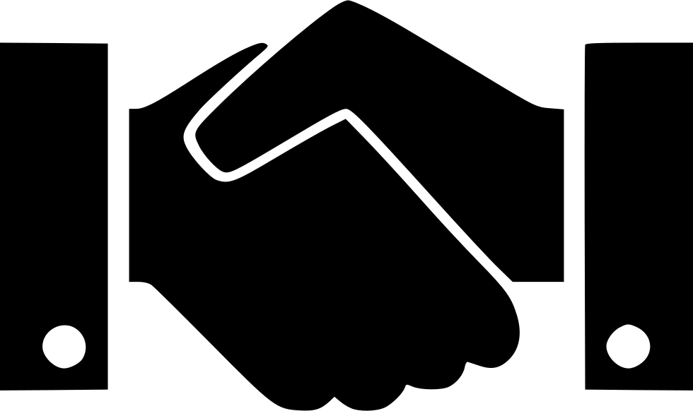 Professional Handshake Icon PNG with transparent background