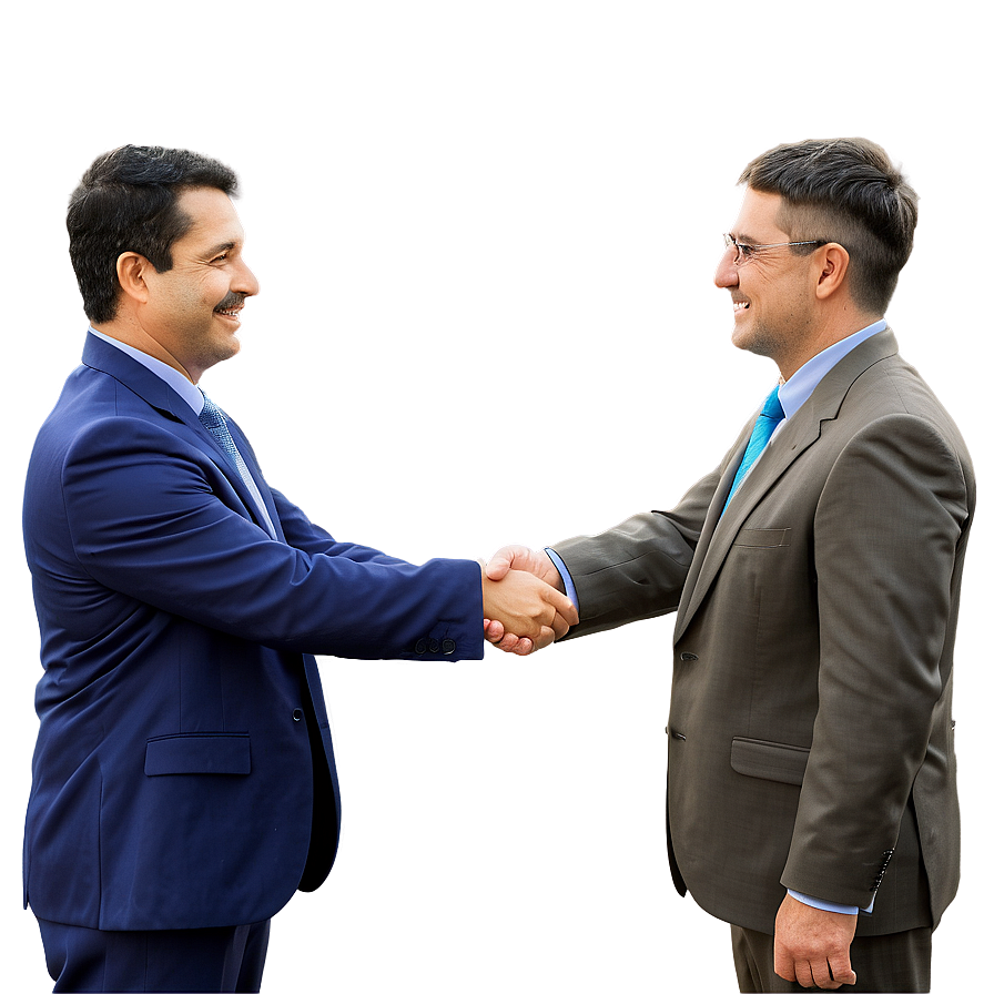 Professional Handshake PNG 05232024 PNG with transparent background