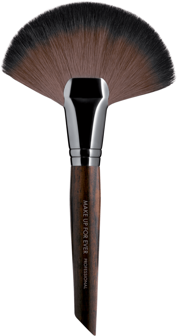 Alt Make Up For Ever Powder Fan Brush Large - Mufe Powder Fan Brush, HD Png Download PNG image with a transparent background, free high-resolution download