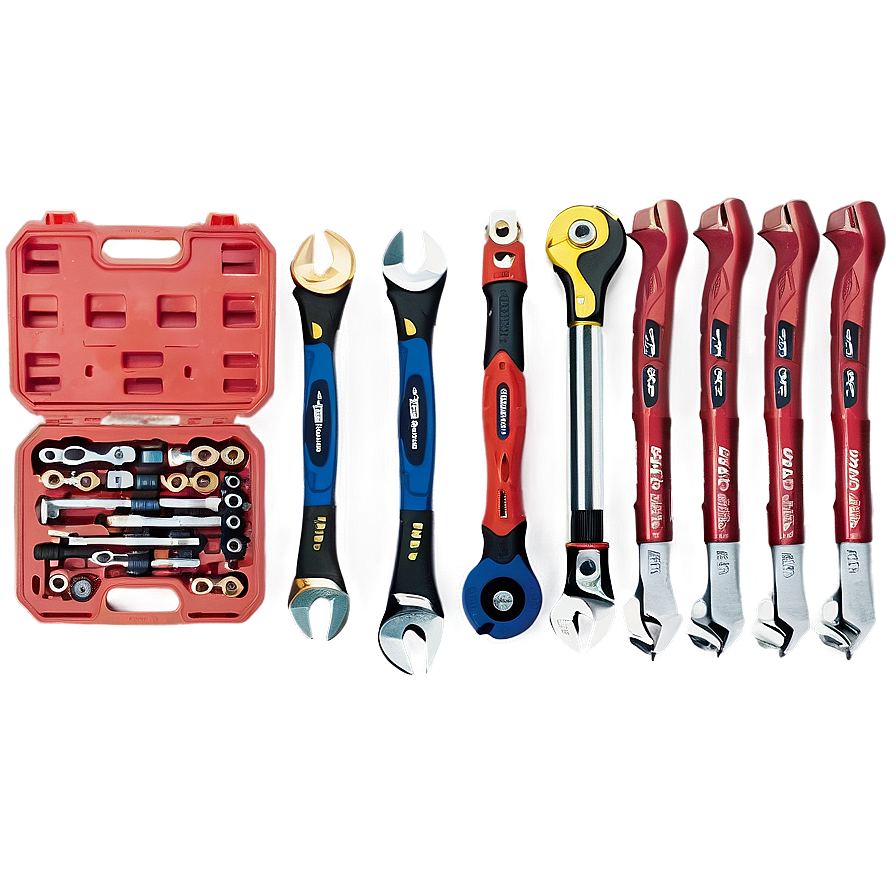 Professional Mechanic's Tool Selection Png Rhi4