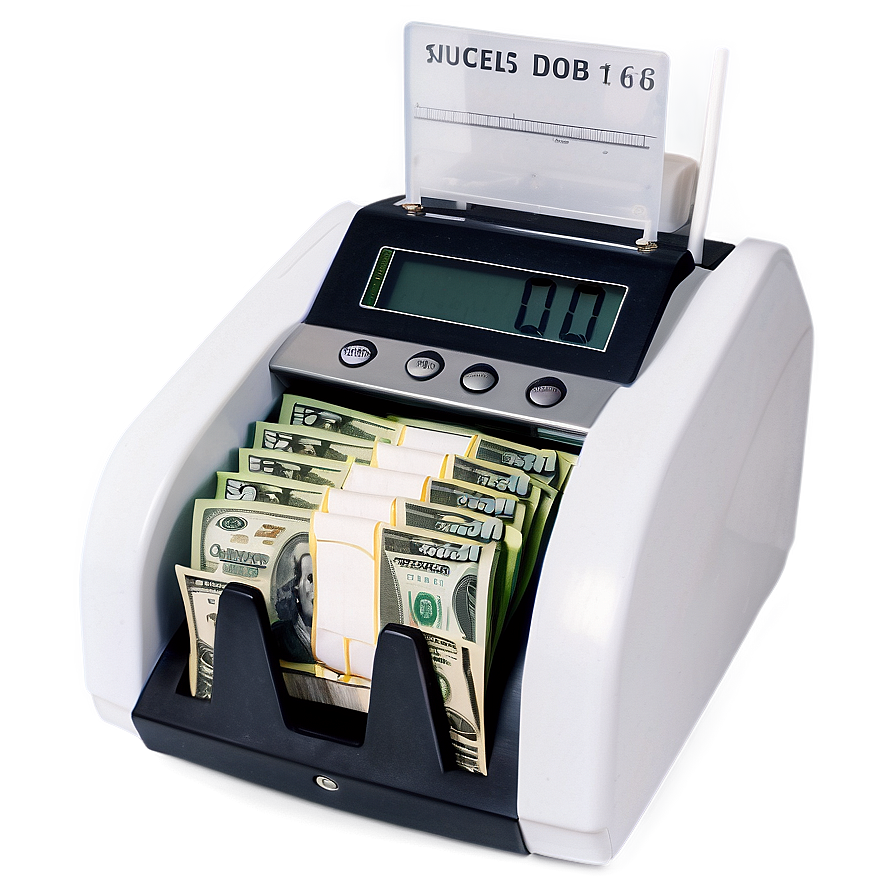 Professional Money Counter Png 8