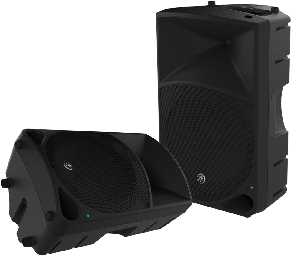 Professional P A Speakers Set