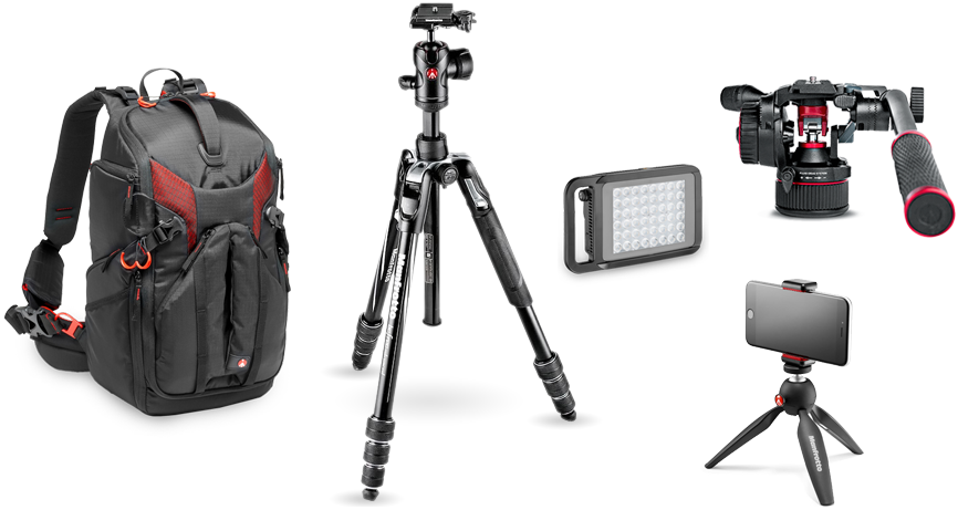 Professional Photography Equipment Setup