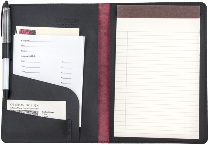 Professional Portfolio Notebook PNG with transparent background