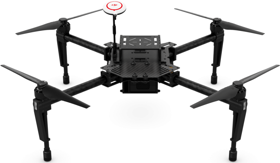 The Matrice 100 M100 Flight Platform Is Drone Of Choice - Drone Dji Matrice 100, HD Png Download PNG with transparent background