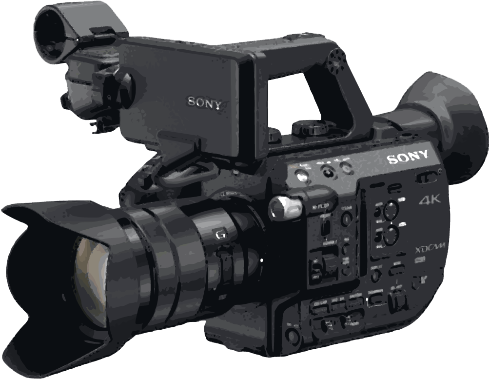 Professional Sony4 K Video Camera