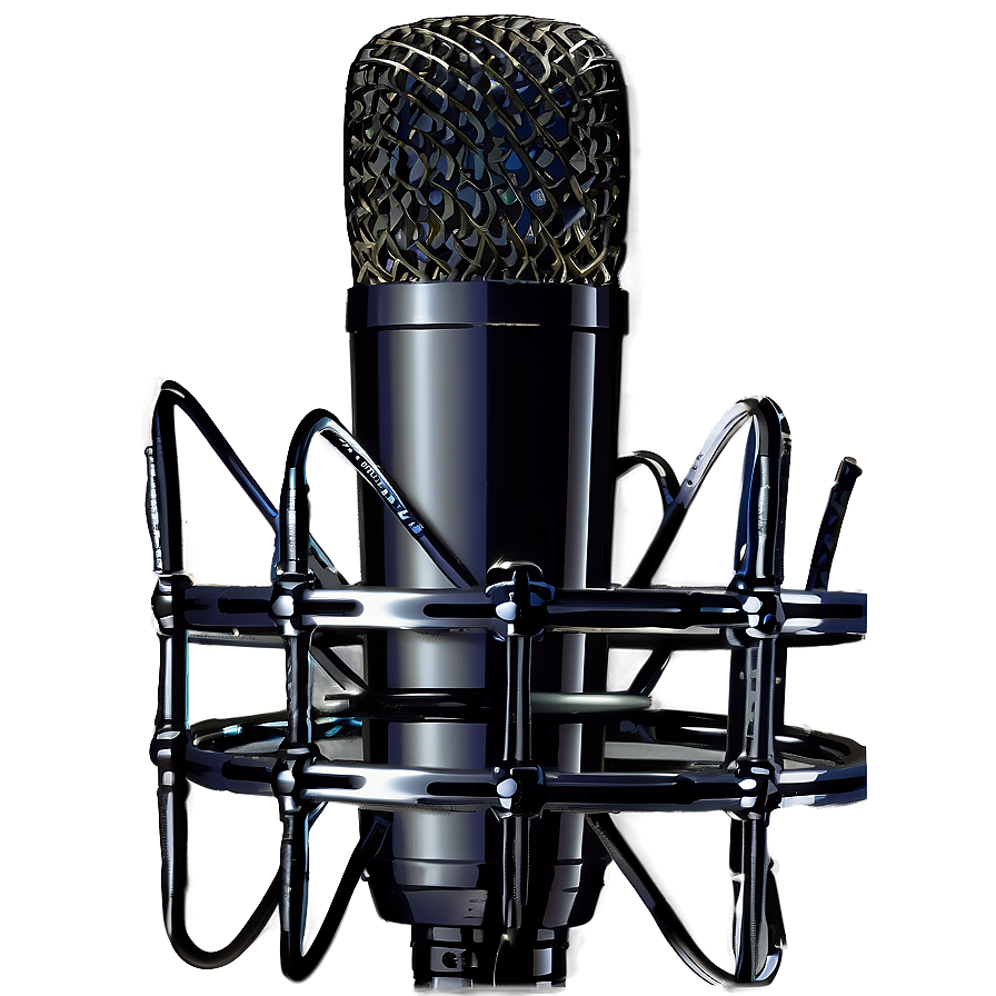 Professional Studio Microphone Png Loq