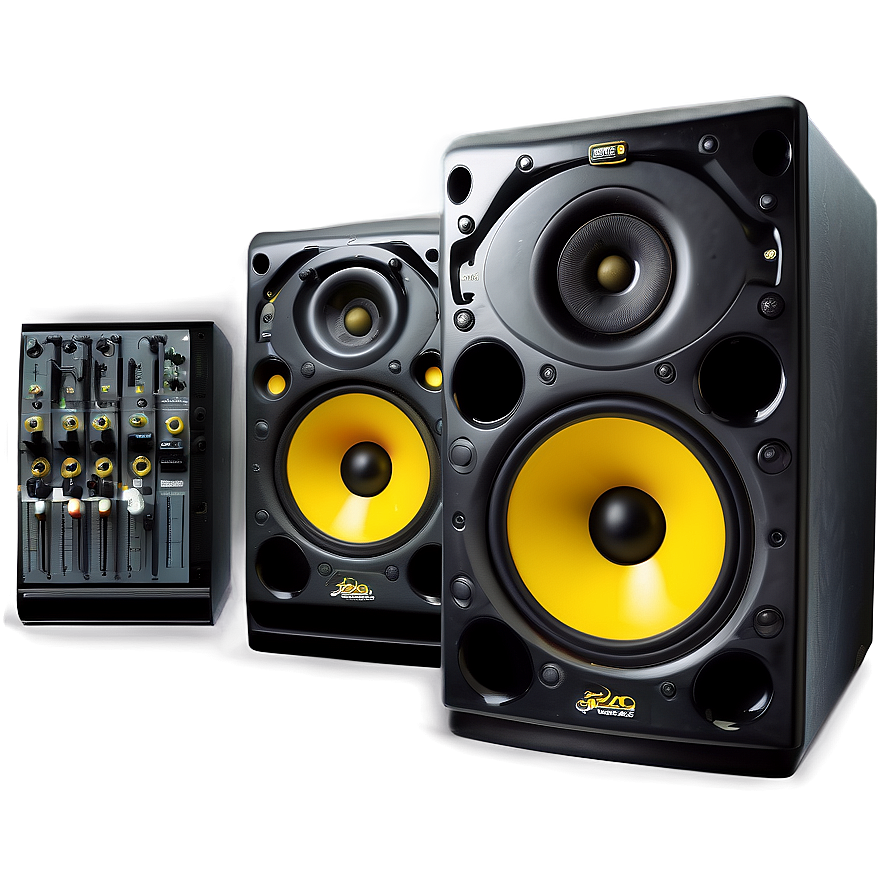 Professional Studio Monitor PNG gso35 PNG with transparent background