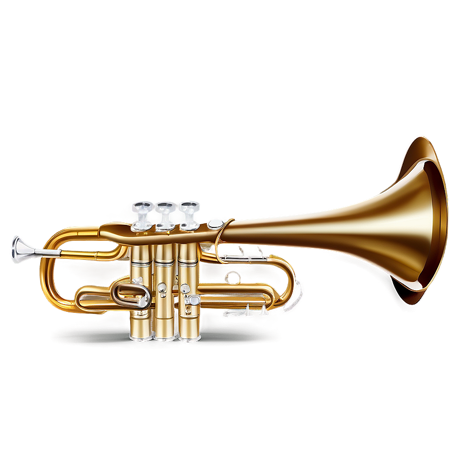 Professional Trumpeter's Trumpet Png Eoi