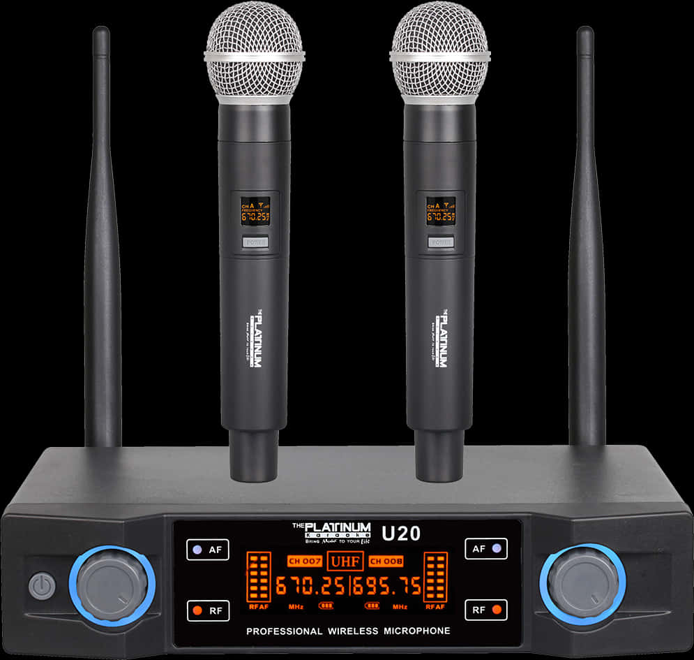 Professional Wireless Microphone System