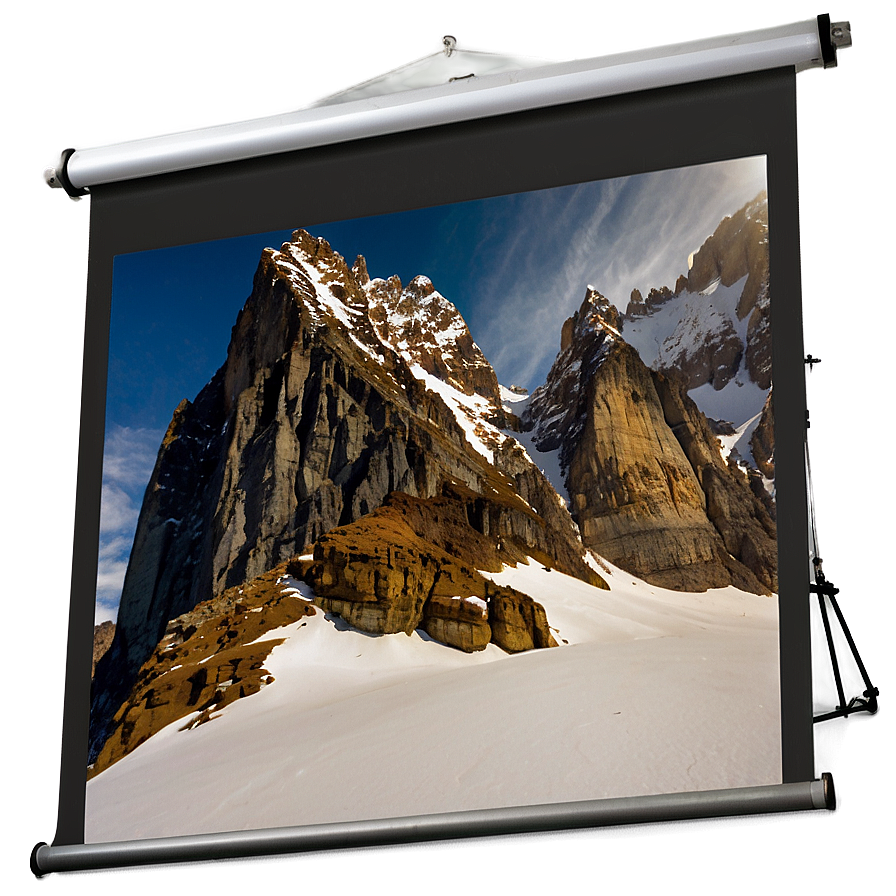 Projector Screen Display Png 06252024