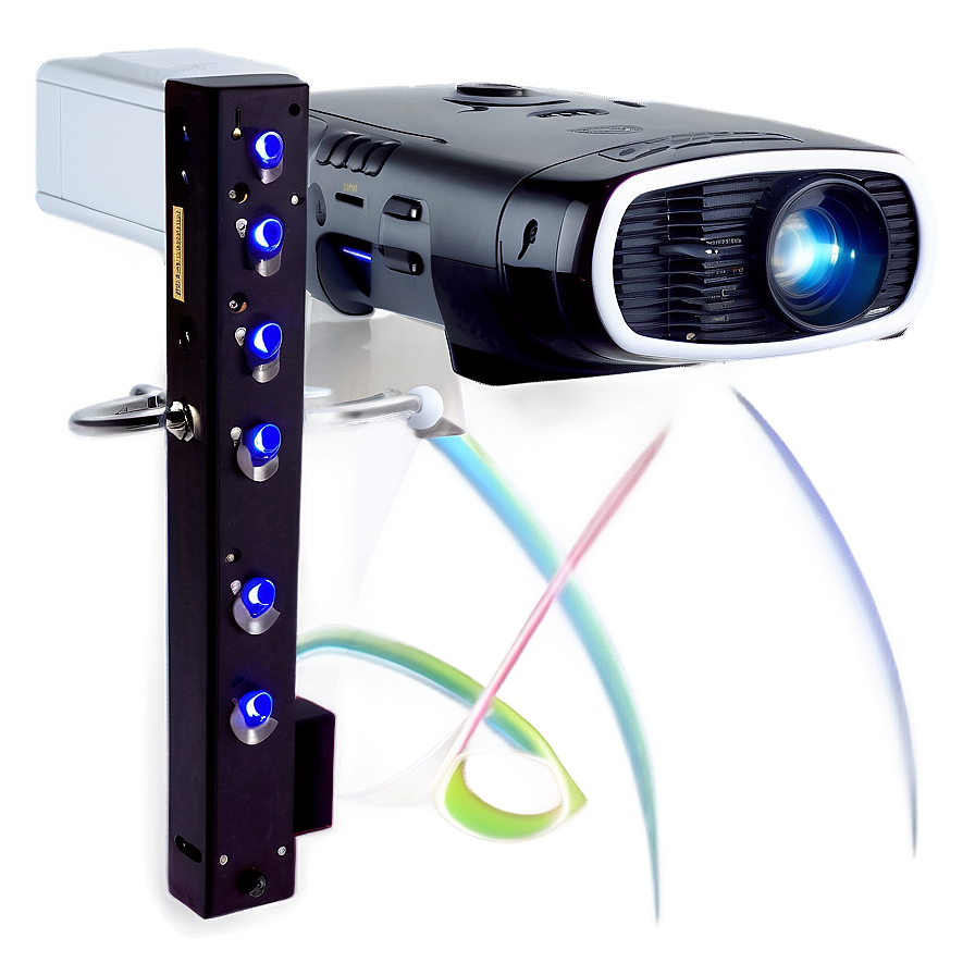 Projector With Remote Control Png 06122024