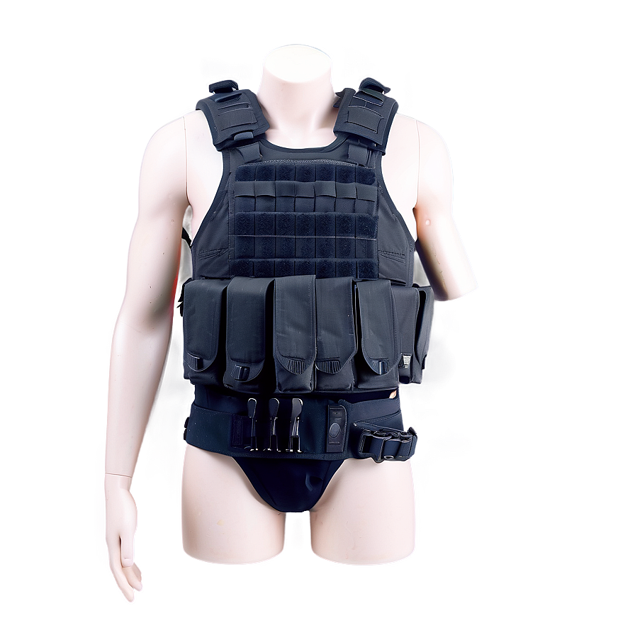 Protective Body Armor Vest Png Cew47