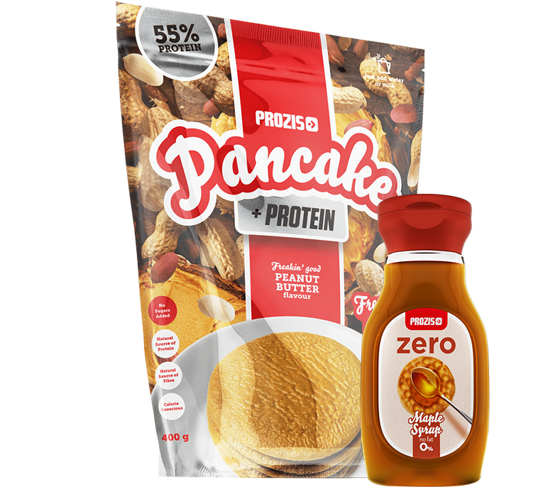 Protein Pancake Mixand Zero Calorie Syrup