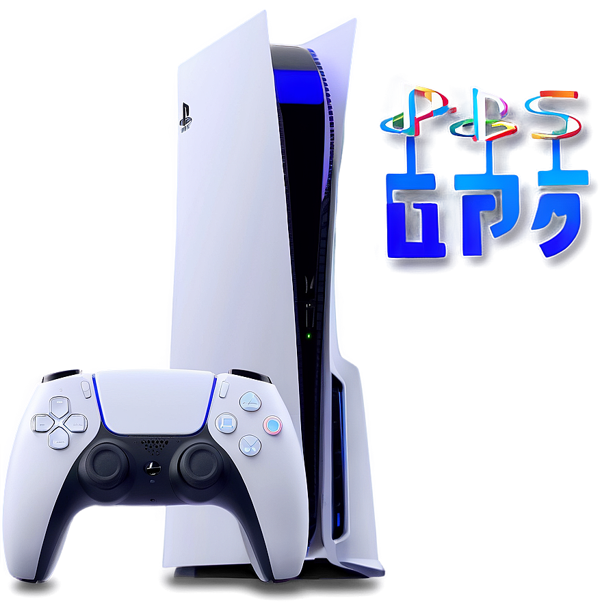 Ps5 Console Side View Png Jnk89