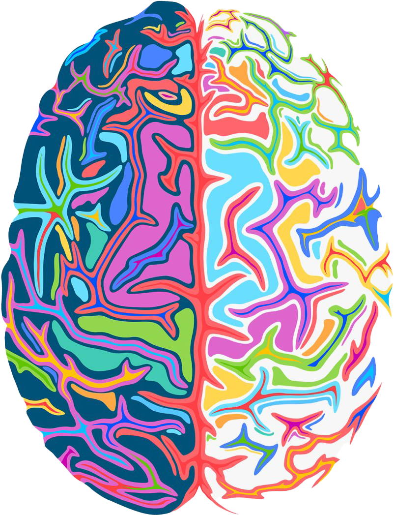 Psychedelic Brain Artwork