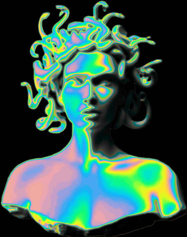 Psychedelic Bust Art