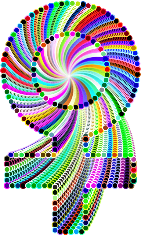 Psychedelic Female Symbol - Circle, HD Png Download PNG with transparent background
