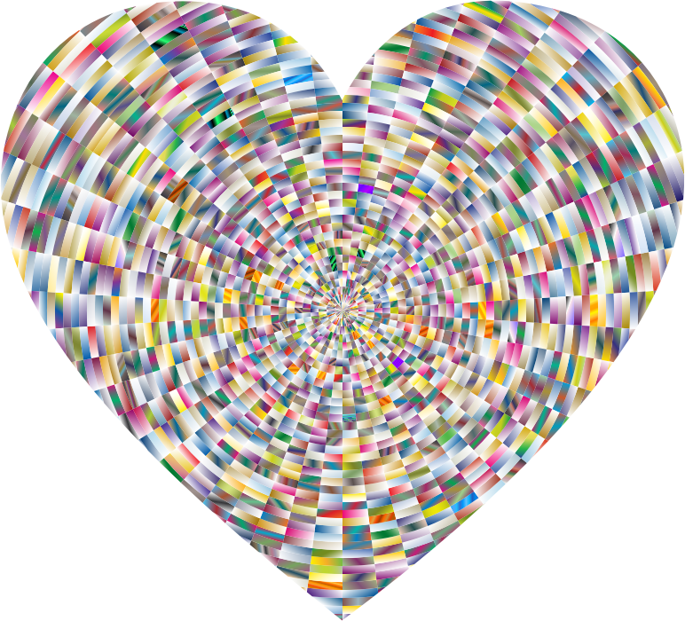 Heart Ekg Rhythm Gold Clipart Icon Png - Psychedelic Spiral Transparent, Png Download PNG with transparent background