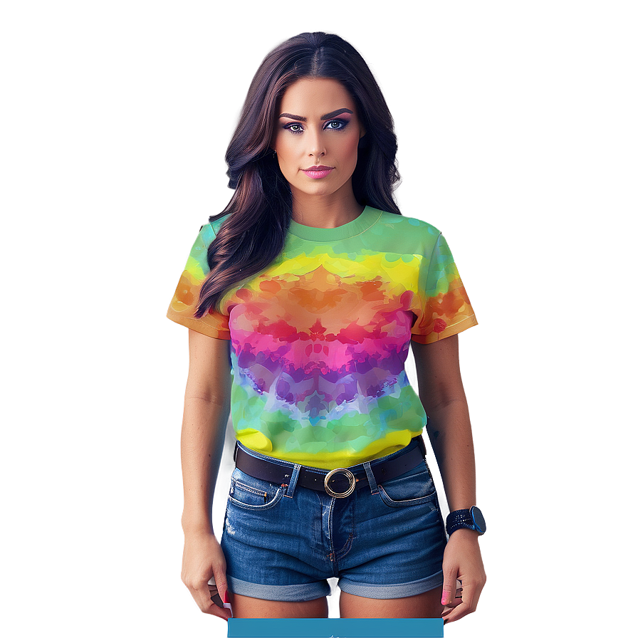 Psychedelic T-shirt Graphic Png Dvj57