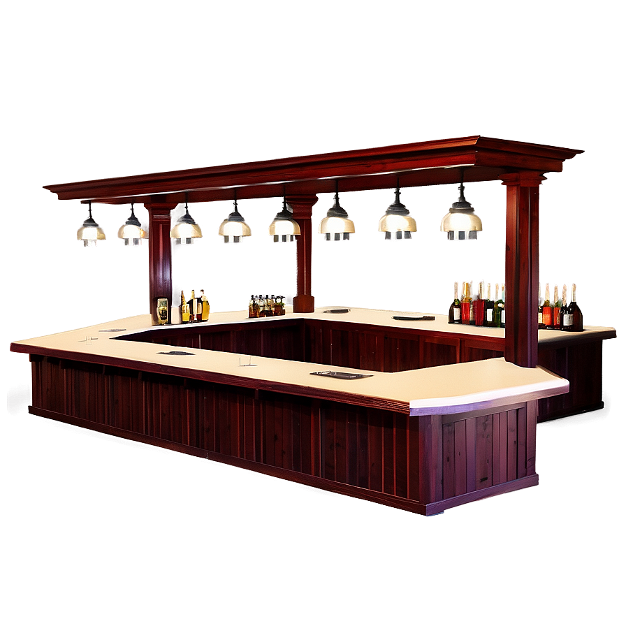 Pub Style Bar Layout PNG qjk PNG with transparent background
