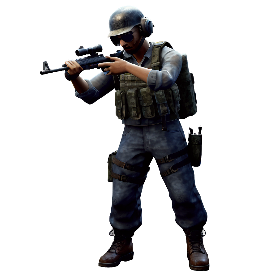 Pubg Character Action Pose Png 35 Image