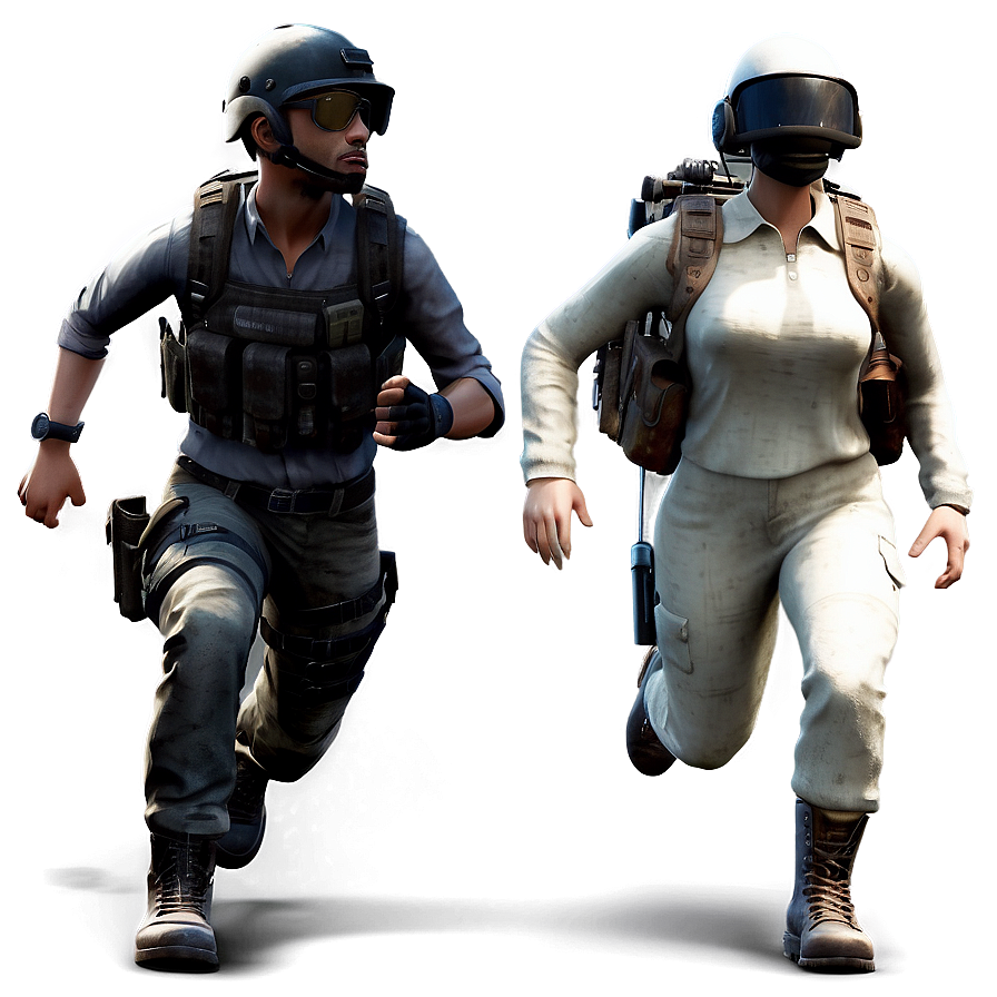 Pubg Character Running Png 24