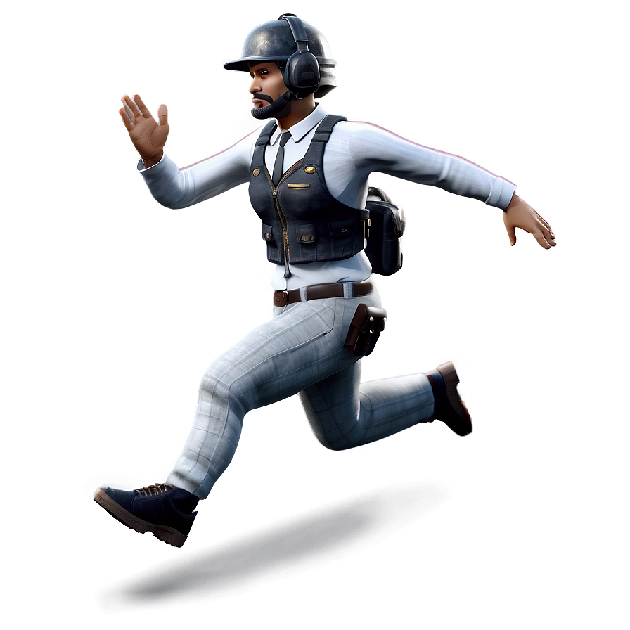 Pubg Character Running Png Qmg