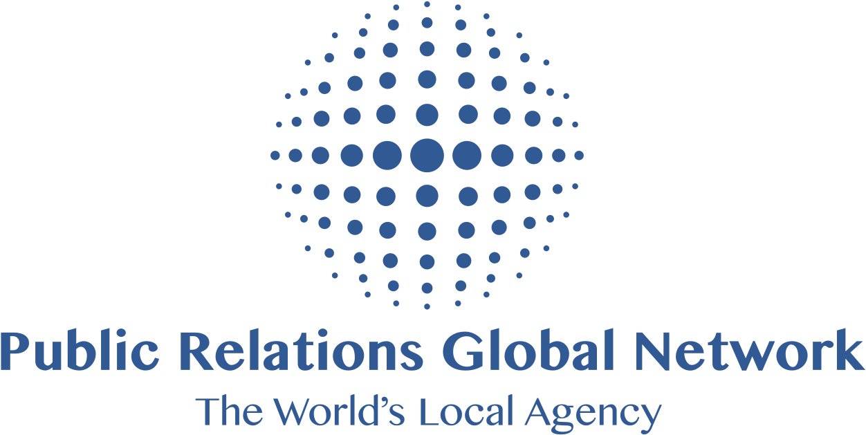 Public Relations Global Network Logo PNG with transparent background