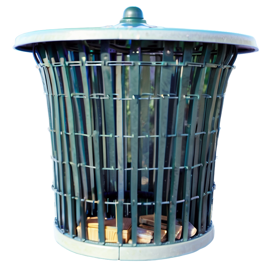 Public Trash Bin Construction Png 9