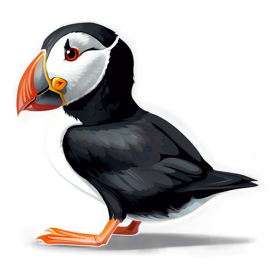 Puffin Bird Cute Png 82