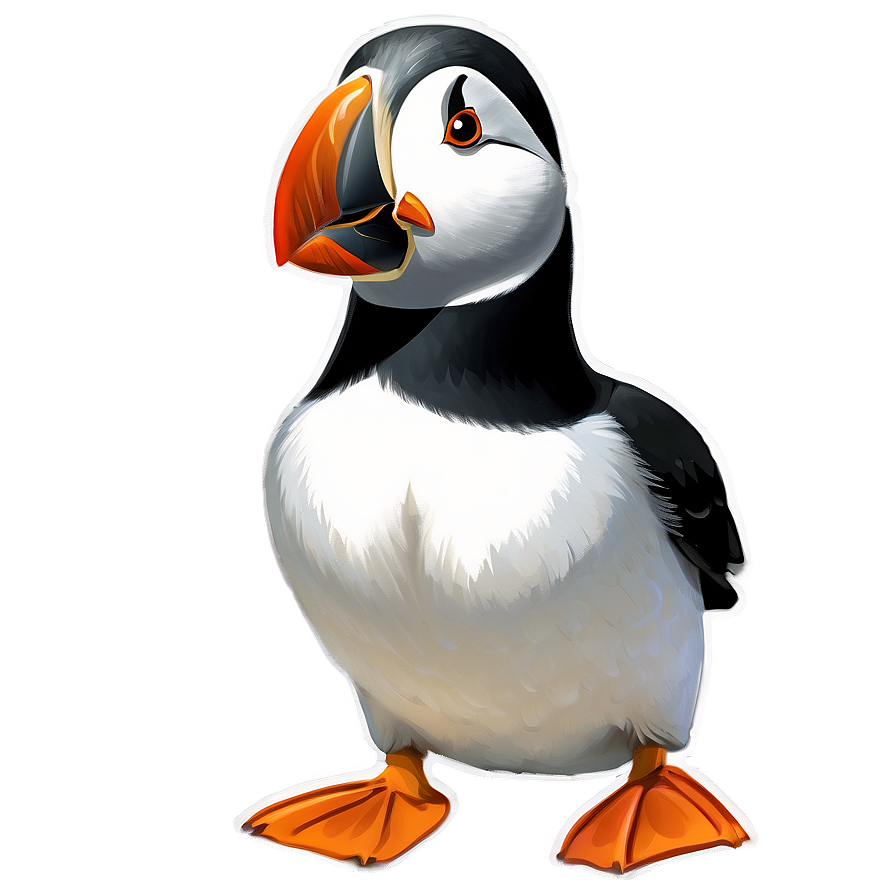 Puffin Cartoon Png 37