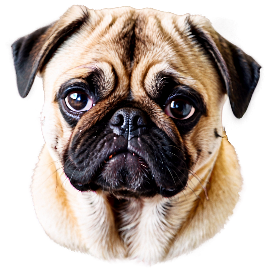 Pug Dog Head Png Ikf