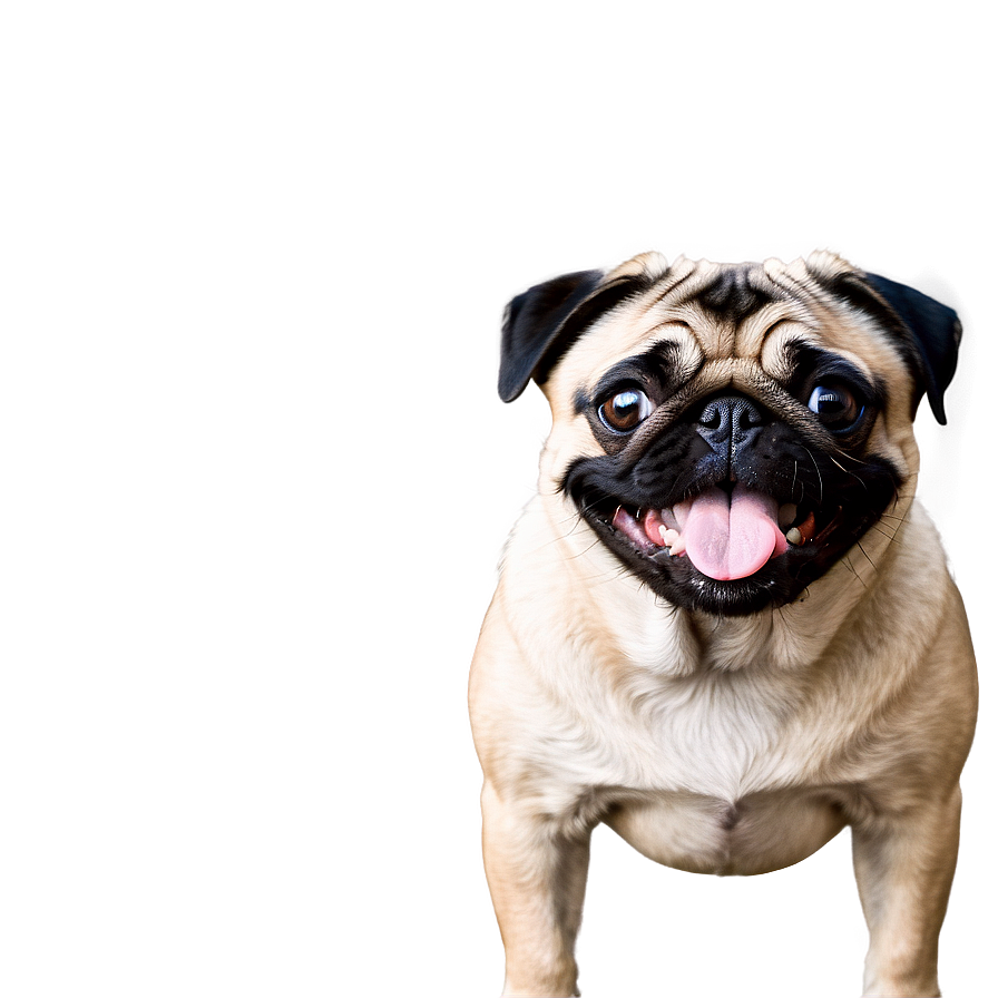 Pug Dog Smile Png 14