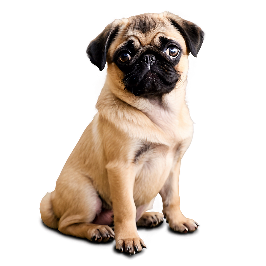 Pug Puppy Love Png 24