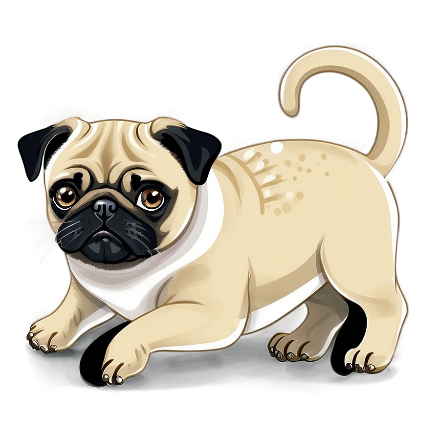 Pug With Kitten Png 20