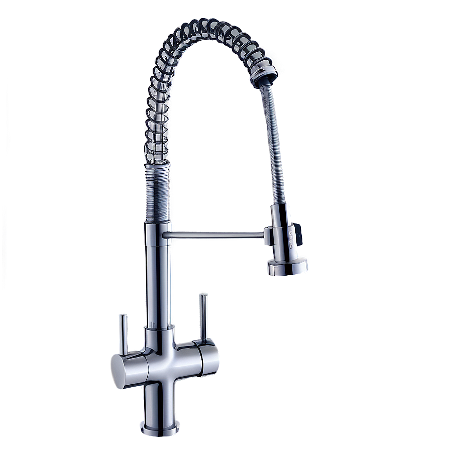 Pull-Down Spray Kitchen Tap PNG 06262024 PNG with transparent background