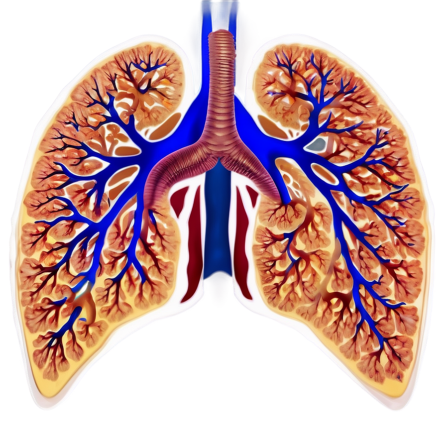 Pulmonary System Chart Png Urr