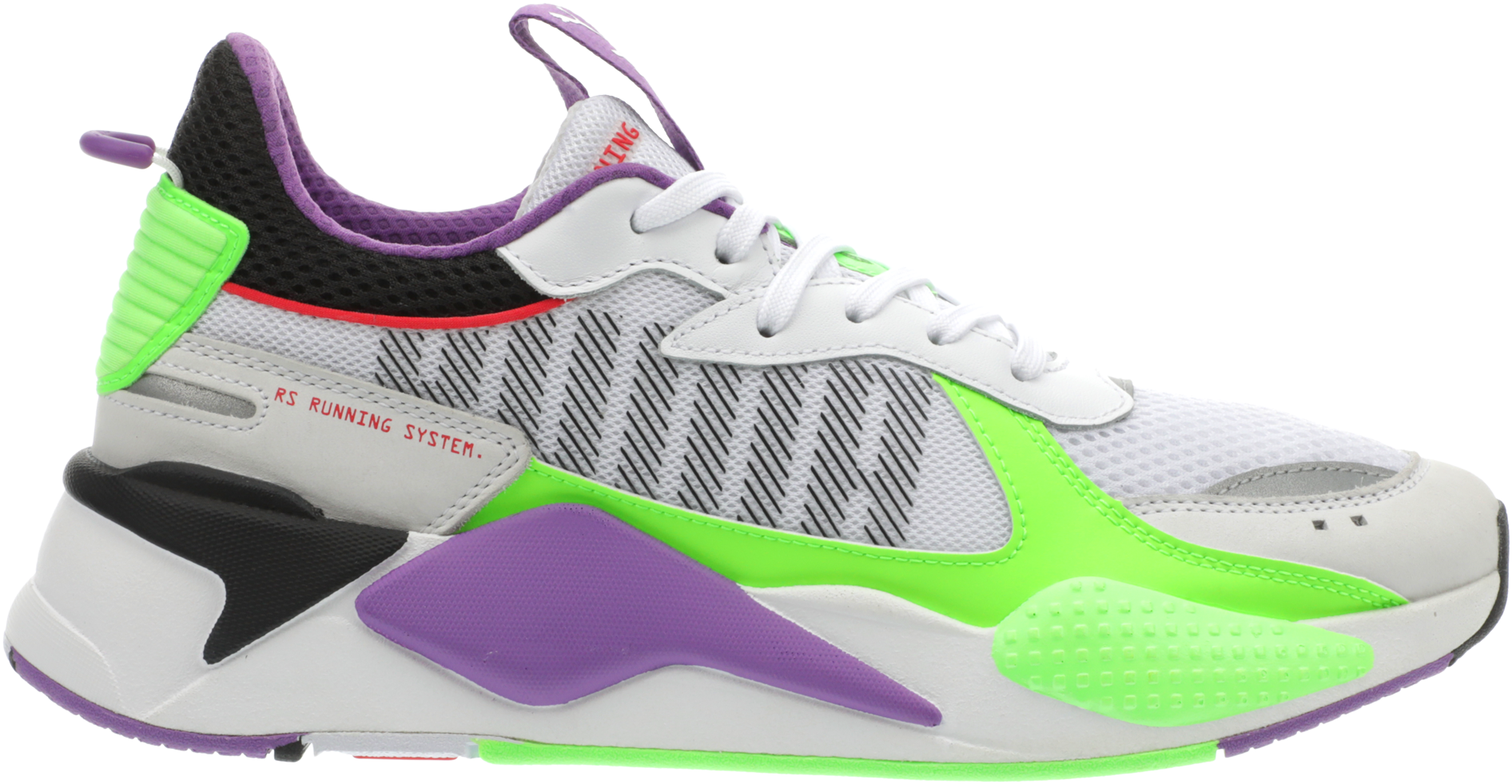 Puma Rsx Purple Green, HD Png Download PNG with transparent background