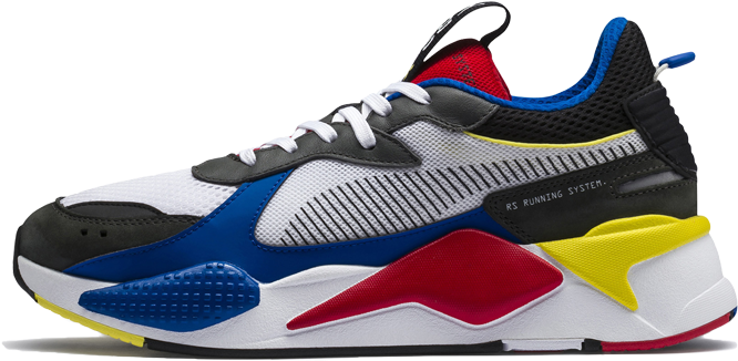 Puma Select Rs X Toys Puma White/puma Royal High Risk - Puma Rs X Toys Erkek, HD Png Download PNG with transparent background