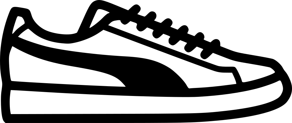 Puma Sneaker Outline Graphic