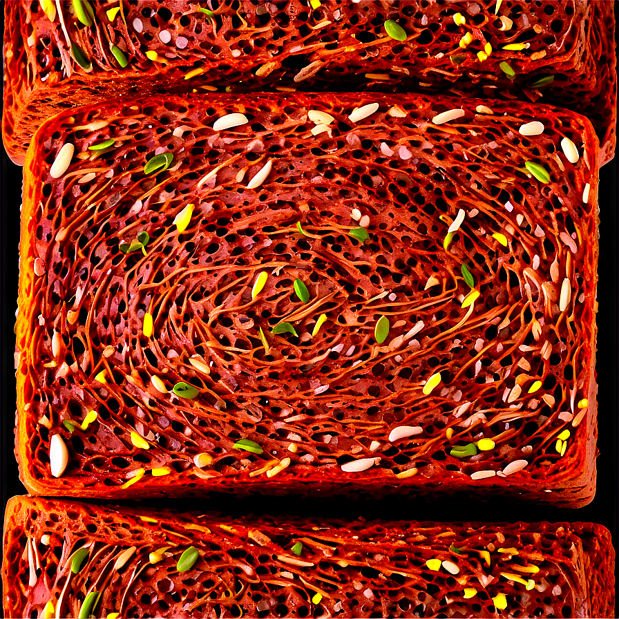 Pumpernickel Bread Slice Png 37