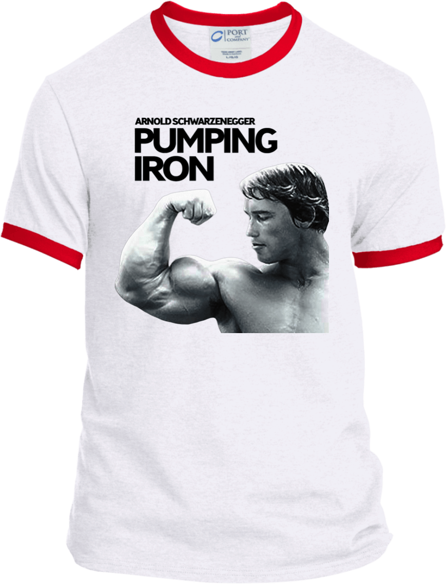 Pumping Iron Dvd (1155x1155), Png Download - Pumping Iron T Shirt, Transparent Png PNG with transparent background