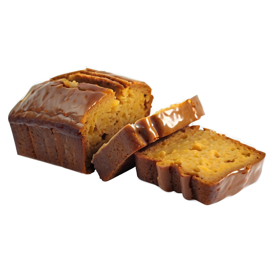 Pumpkin Bread Slice Png Hdg80