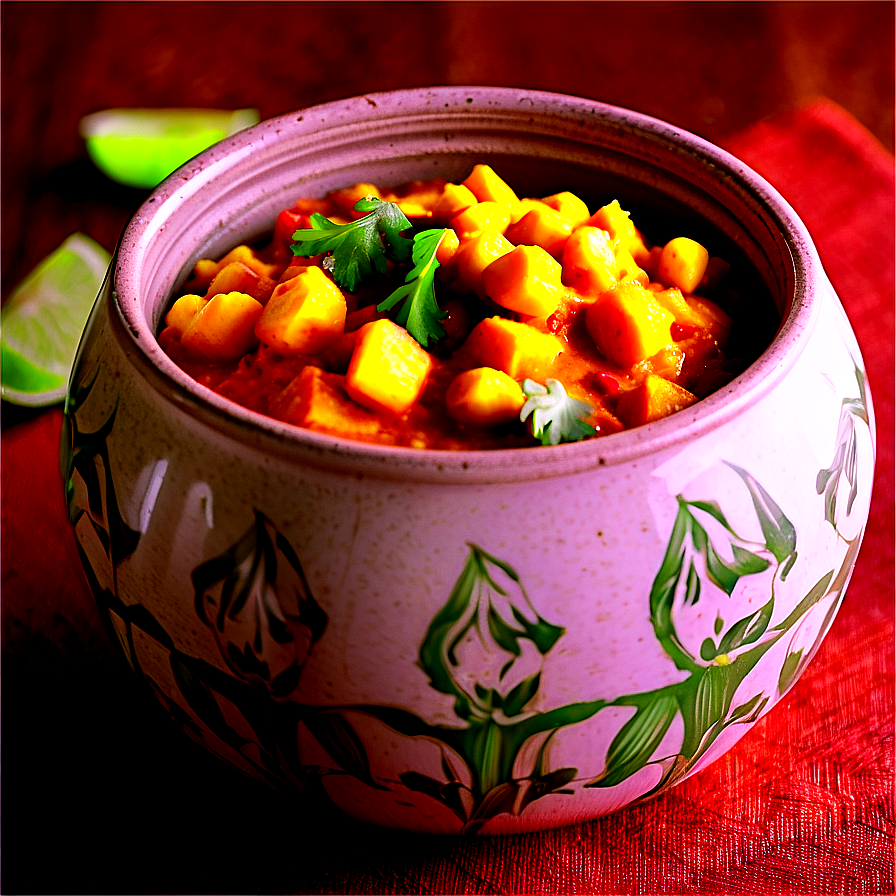 Pumpkin Chickpea Curry PNG 06252024 PNG with transparent background