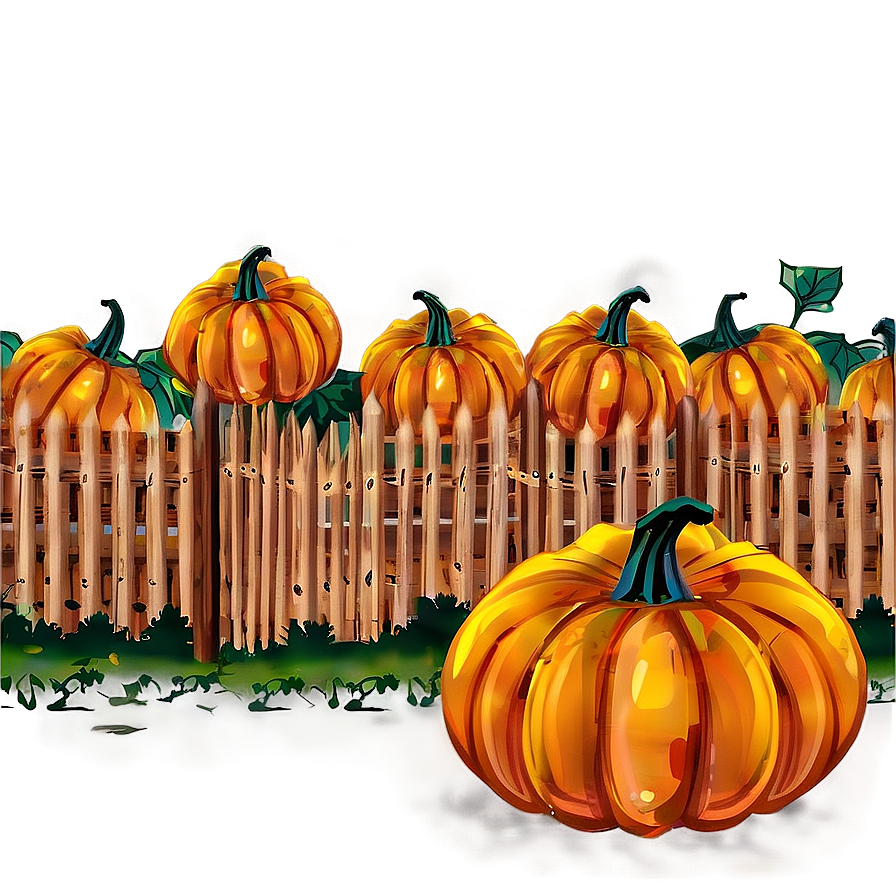 Pumpkin Farm Clipart Png Npq53