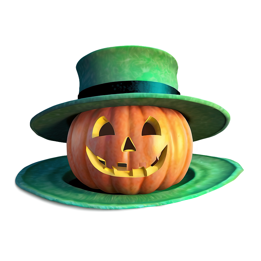 Pumpkin In A Hat Png Pdo95