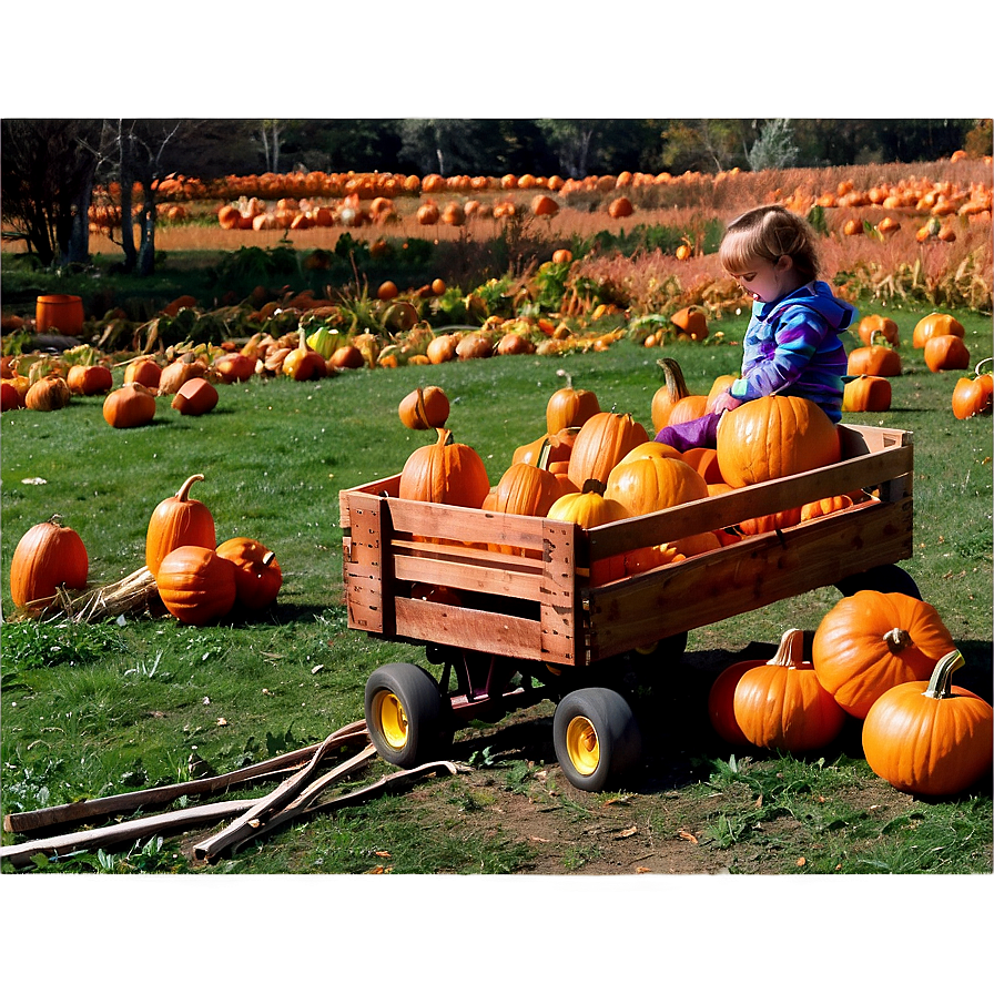 Pumpkin Patch And Wagon Ride Png 06122024