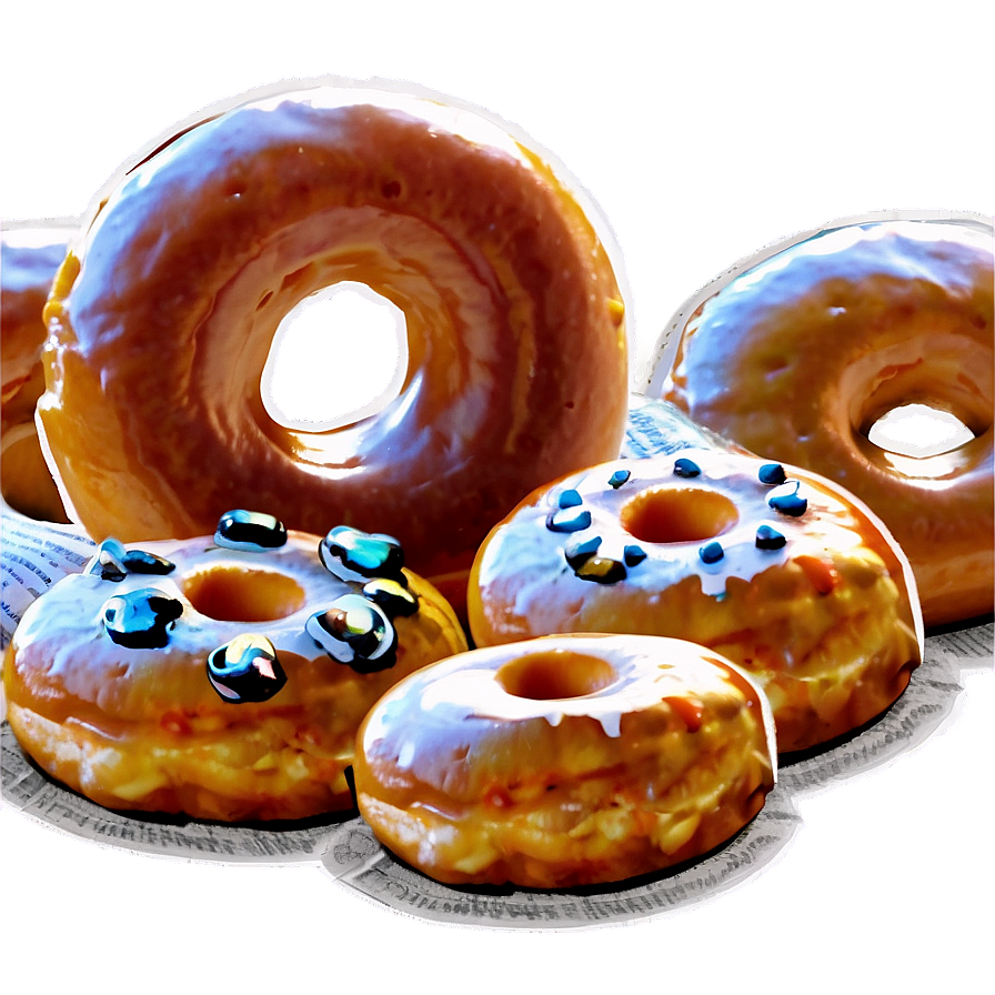 Pumpkin Spice Donut Png Rph49